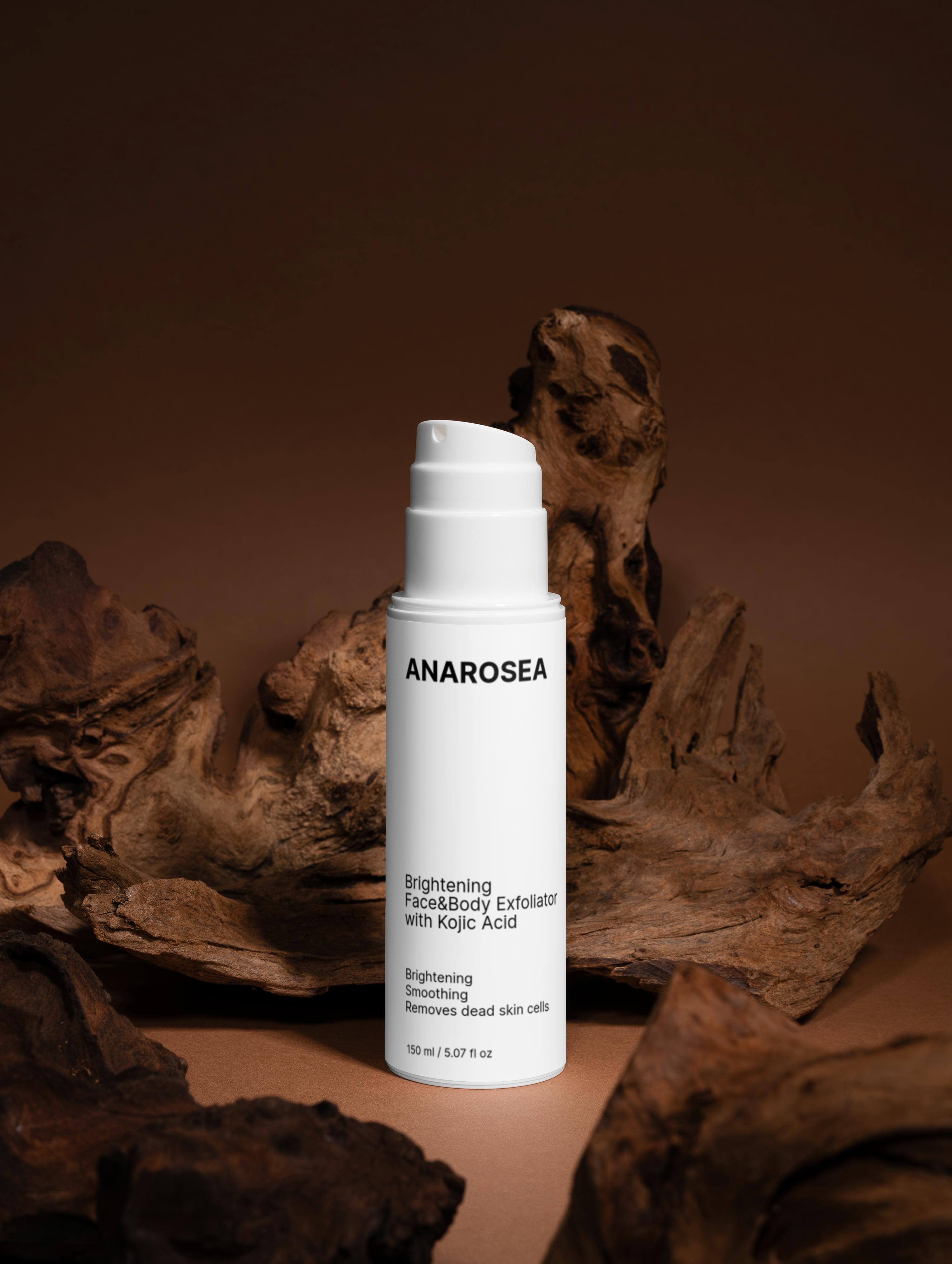 Brightening Face&Body Exfoliator with Kojic Acid