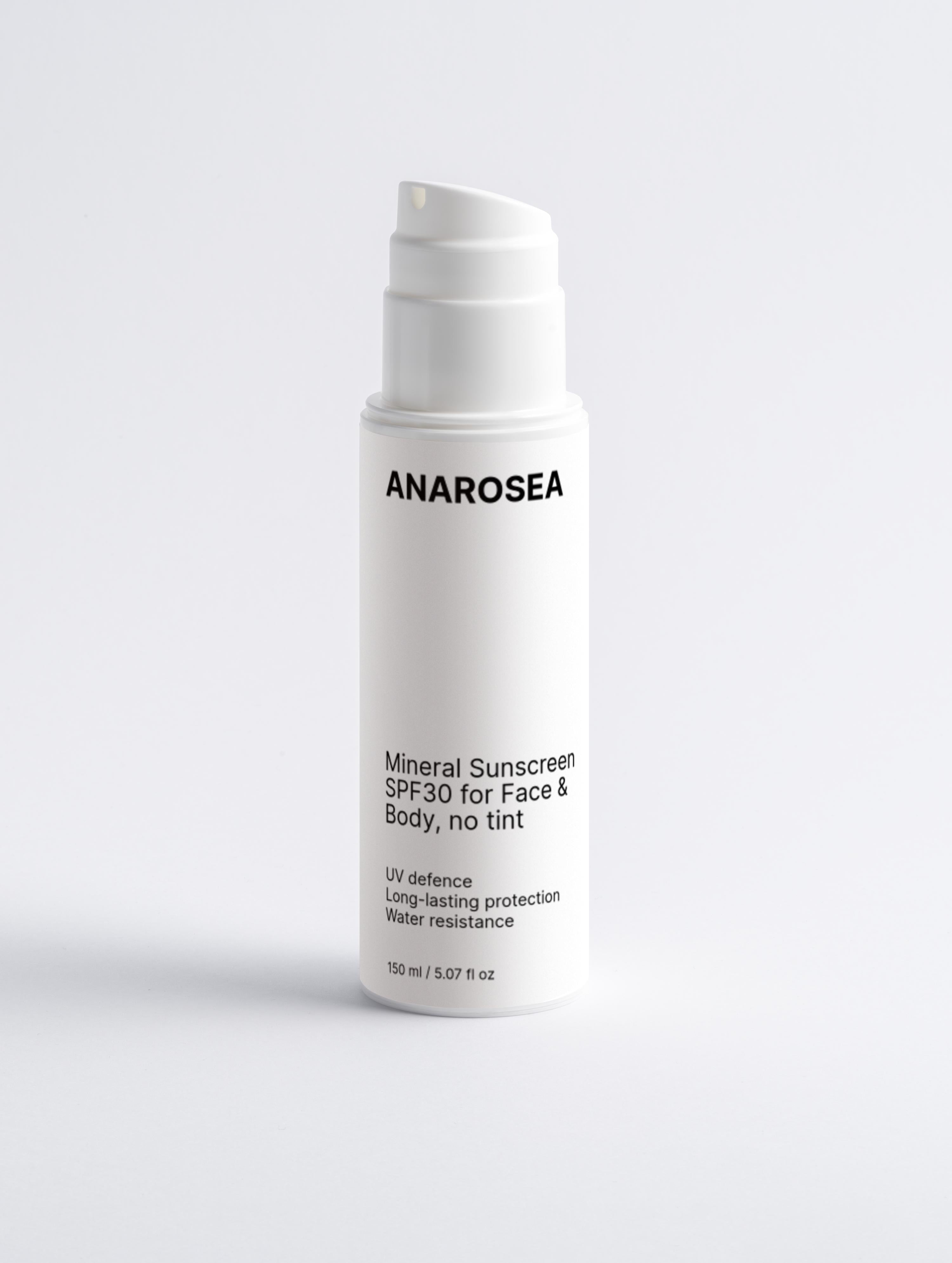 Mineral Sunscreen SPF30 for Face & Body, no tint