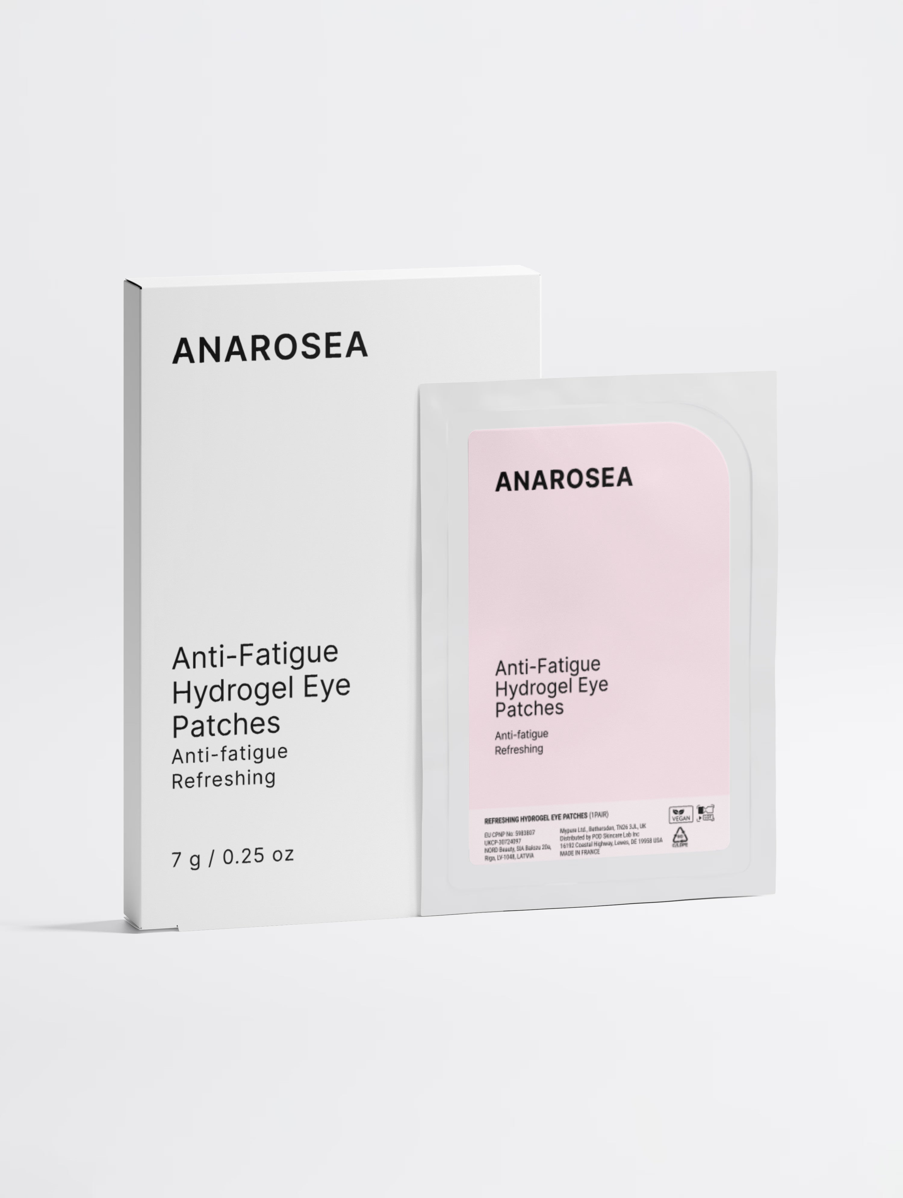 Anti-Fatigue Hydrogel Eye Patches